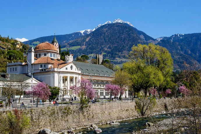 Stadtrundgang in Meran – auf der Promenade unterwegs