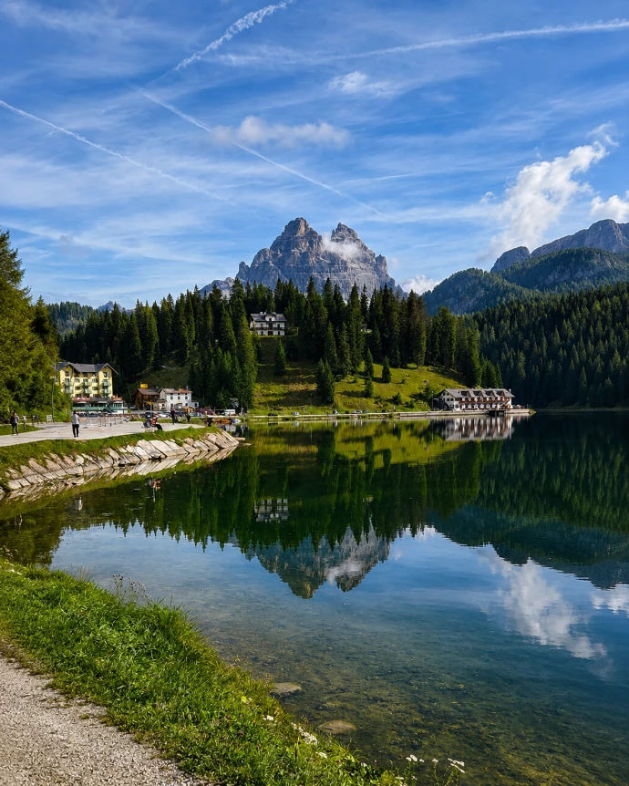 Spaziergang am Misurinasee